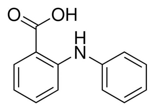 N-Phenylanthranilic acid, Fenamic acid, 98%, 25g