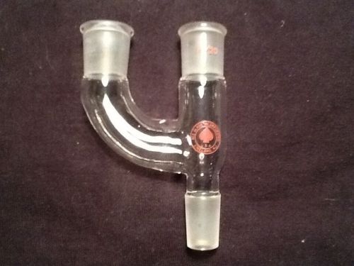 Ace glass three-way claisen adapter, 14/20 joints for sale