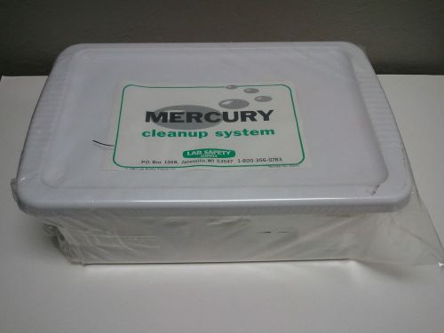 Mercury spill cleanup kit for sale