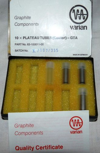 Pyrolytic Graphite Coated Plateau tubes f/ VARIAN Graphite Furnace #63-100011-00