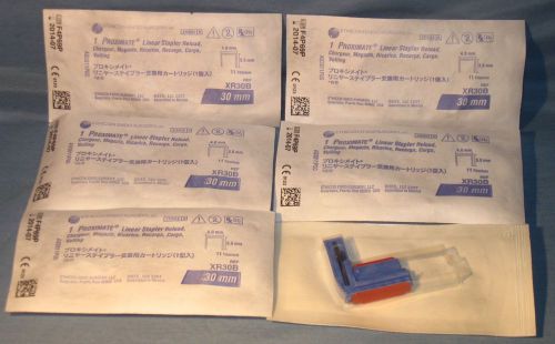 Ethcon Proximate Linear Stapler Reload 30mm. XR30B. Lot of 6. Exp.2014-07
