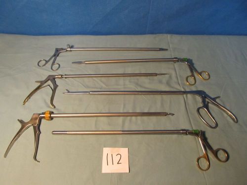 Assorted Laparoscopic 10mm Endoscopy Forceps (QTY-6)