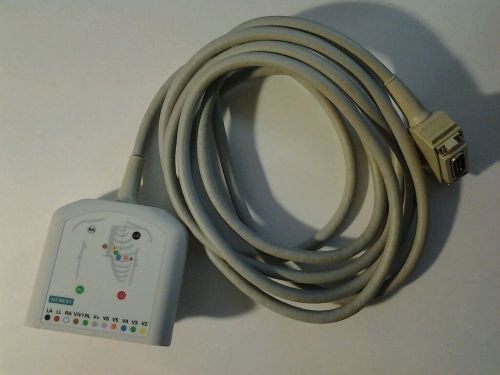 SIEMENS CATHCOR-6000 ECG CABLE IEC2 Dreager Multi-Link Patient Cable