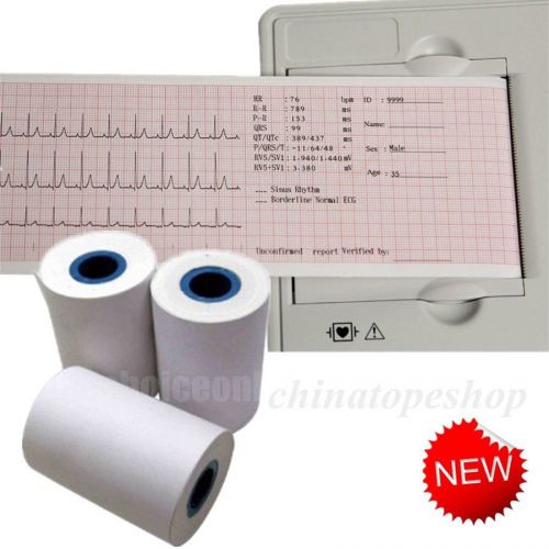 New 50mm*20m print paper for ecg ekg electrocardiograp machine free ship for sale