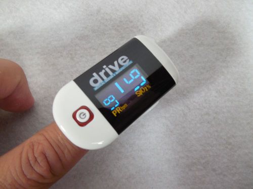 Drive medical fingertip oxygen &amp; pulse oximeter model 18705 *new* free shipping for sale