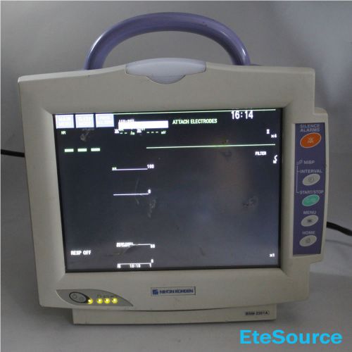 Nihon Kohden BSM-2351A Bedside PSO2 ECG NIBP Monitor AS-IS W/O Accessories