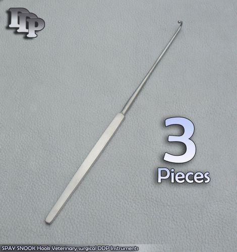 3 SPAY SNOOK Hook Veterinary surgical instruments NEW