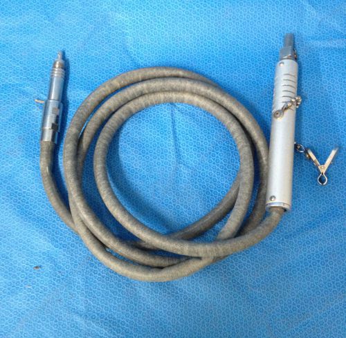 Stryker 1660 Drill Attachment, Hose, and Diamond Dermabrasion Burs