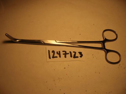 MIXTER HEMOSTAT FORCEP FULLY CURVED, SERRATED &#034;9&#034;