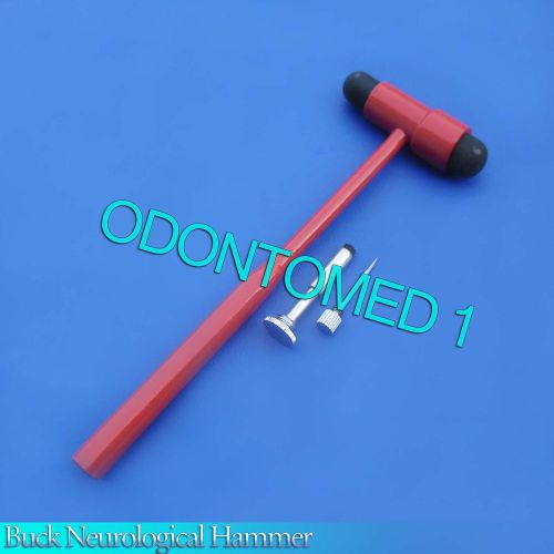 Buck Neurological Hammer In Red Medical Surgical Instruments