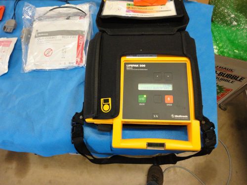 Physio-Control LifePak 500 Biphasic ECG great condition With battery