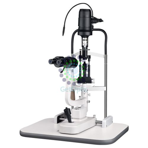 New Ophthalmic Optical Slit Lamp 2 Steps Magnifications Optometry CE FDA Approve