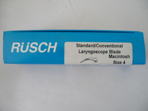 RUSCH Standard / Conventional Laryngoscope Blade Macintosh Size 4