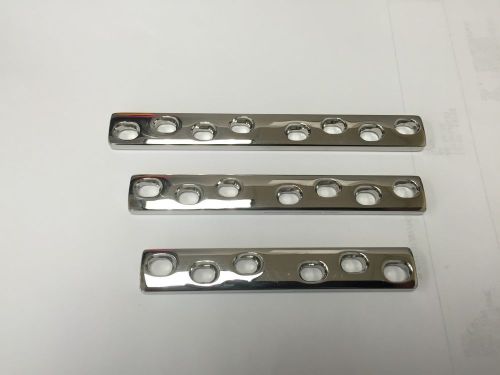 4.5 mm broad dynamic compression plate 6,7 &amp; 8 holes (lot of 3) for sale