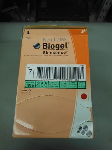 BIOGEL SKINSENSE NON-LATEX LOT OF 250 PAIRS SIZE 6 REF 31460