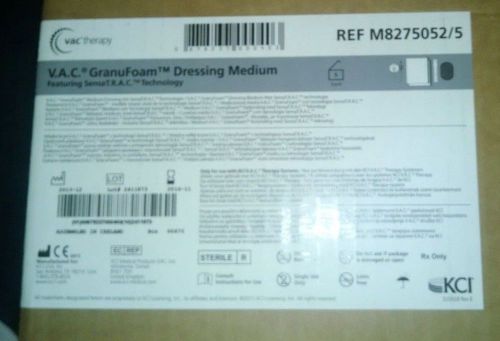 KCI - 300ml Canister w/ gel (5) &amp; Granu form Dressing Medium (5) Wound-Vac