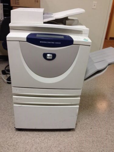Xerox workcentre 5030 multi-funtional copier with finisher for sale