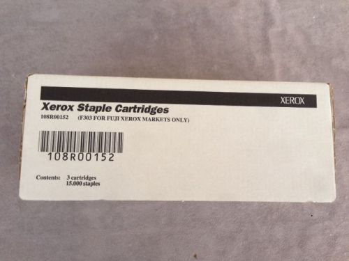 (3) Xerox Staple Cartridges 15,000 staples 108R00152