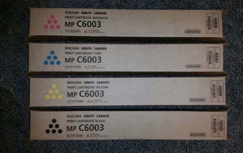 Genuine Ricoh MP C6003 5503 4503 CMYK 841849 841850 841851 841852
