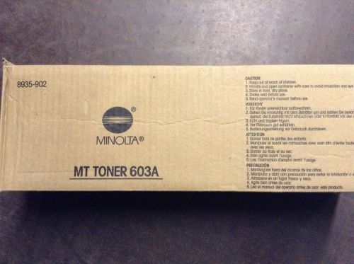 Genuine Minolta - MT TONER 603A For Di520/Di162D