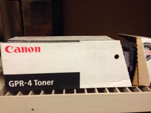 New Genuine Canon GPR-4 Black toner Cartridge ir5000 5020 6000 6020 4234A003