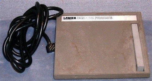 Lanier Dictation Machine 2-switch foot control