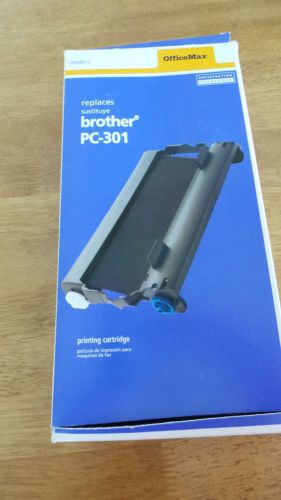 Office Max Printing Cartridge OM98913 Replaces Brother PC-301, Black