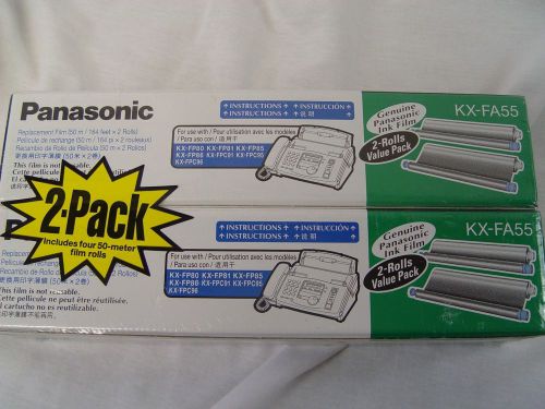 2 pack Panasonic replacement film KX-FA55