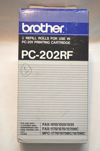 (NEW) Brother PC-202RF Fax Ribbon Open Box 1 Replacement Roll