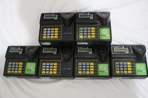 Lot of 6 peoplekey people key biometric fingerprint time and attendance for sale