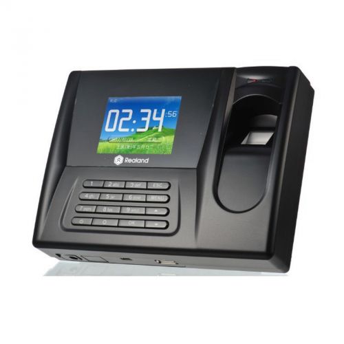 Sale Biometric TFT Fingerprint Attendance Time Clock Employee Payroll Recorder i