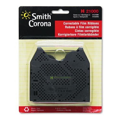 NEW Smith Corona 21000 Correctable Typewriter Ribbon (2-Pack)