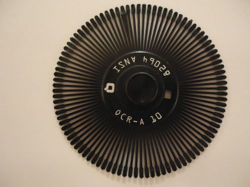 Dasiy wheel  OCR-A 82064 ANSI, USED