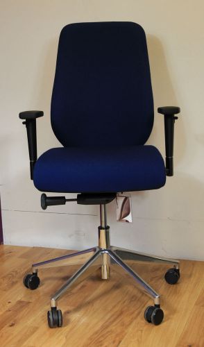 John Lewis Boss Design Aluminium Office Chair Key, Scuba (Blue), New  RRP ?450