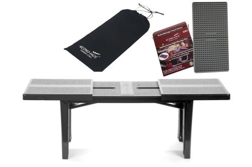 Econo-high new! compact portable folding foot rest bundle package massage plus! for sale