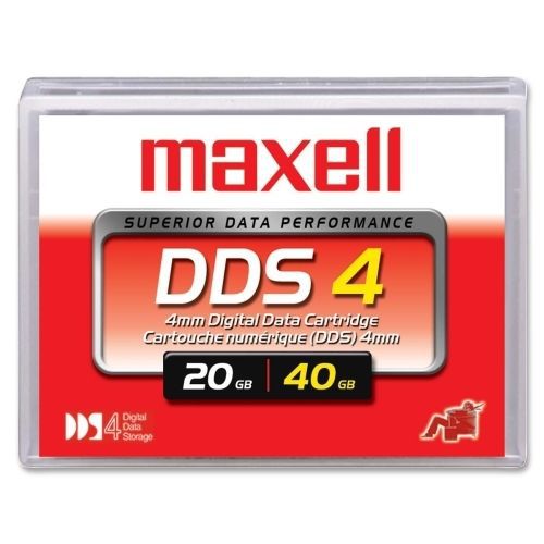 Maxell HS-4/150s DAT DDS-4 Data Cartridge - 20 GB  / 40 GB  - 492.13 ft  Length