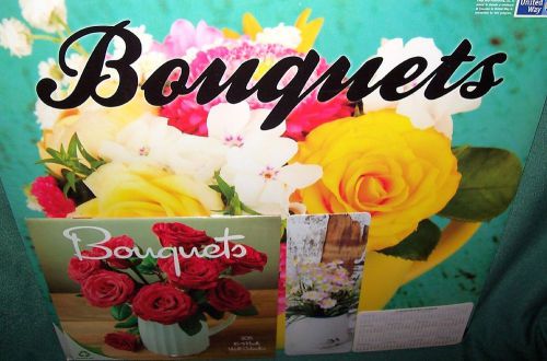 2015 Wall Calendar 16 Month Floral Bouquets Stunning Flowers 3 Free Bonsues