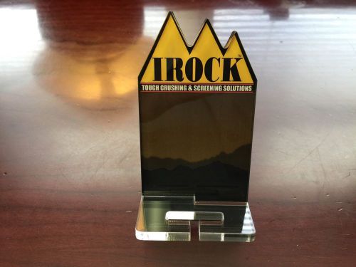 Irock Crushers business card holder / display - NEW