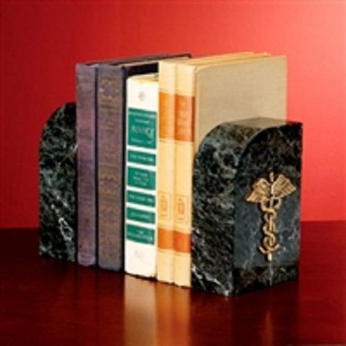 Health Care Logistics GK205 Green Marble Bookends - 1 Each