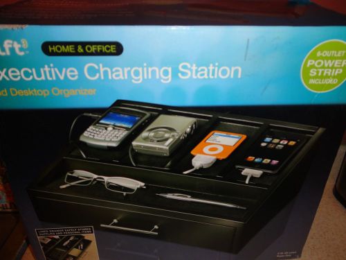 Executive Charging Station with Surge Protector