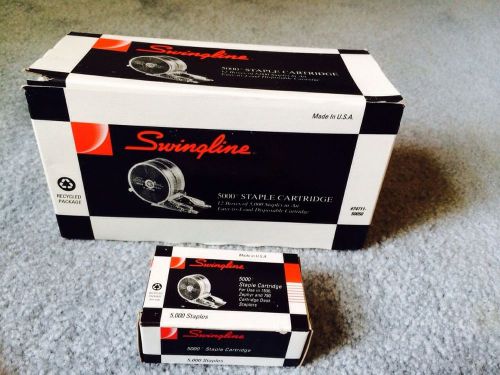 Swingline Staple Cartridges.   Box of 12 Cartridges. 50050