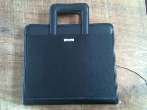 Samsonite Briefcase Document Portfolio Organizer Pad Folio Attache Black