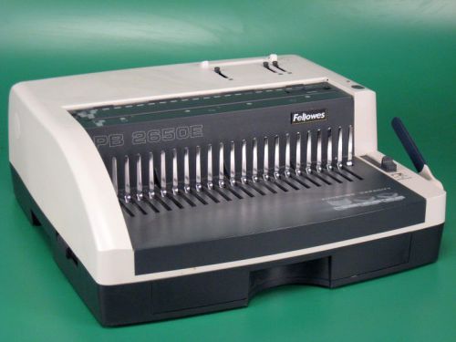 Fellowes pb2650e combo hole punch binding machine 17-7/8&#034; wide *parts repair* for sale