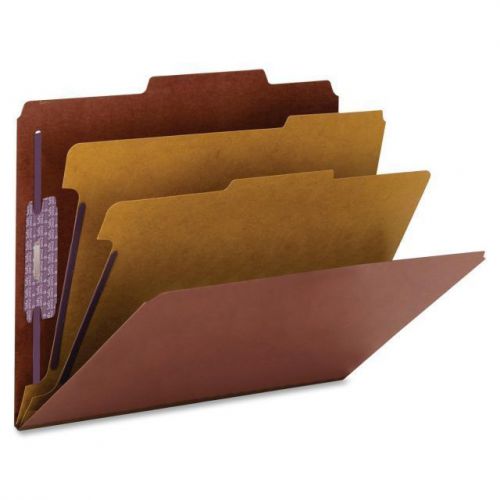 Smead PressGuard Classification Folder with SafeSHIELD Fasteners, Letter Size