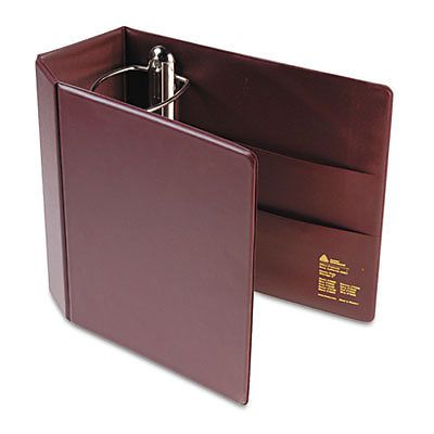 Heavy-Duty Binder with One Touch EZD Rings, 5&#034; Capacity, Maroon