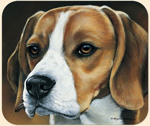 New Beagle Dog Pup Mouse Pad Mats Mousepad Hot Gift