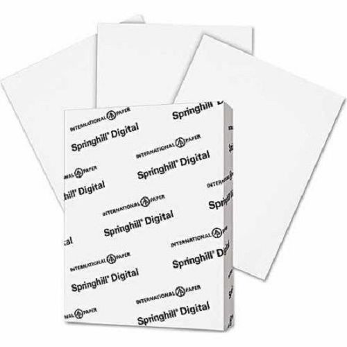 Springhill Digital Index White Card Stock, 8.5&#034; x 11&#034;, 250 Sheets