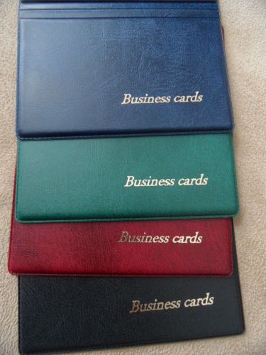 Business card holder  for own cards