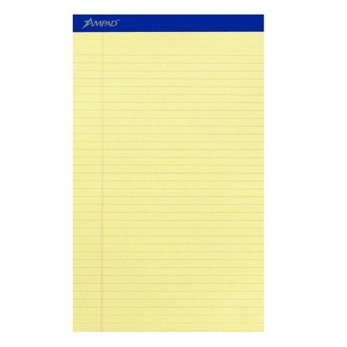Ampad legal-ruled writing pad - 50 sheet - 15 lb - legal/wide ruled - (20230) for sale