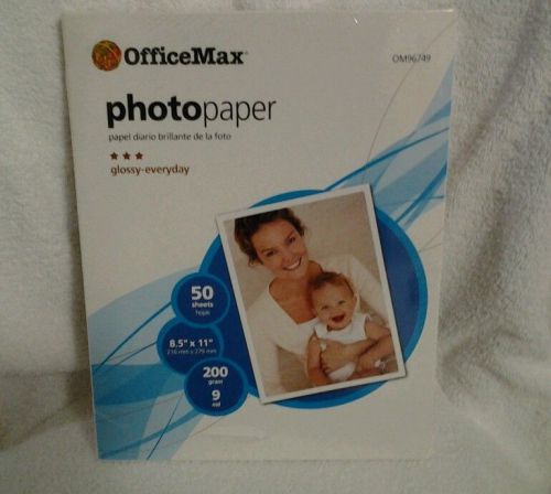 OfficeMax Everyday Photo Paper, Glossy - Everyday 50 sheets